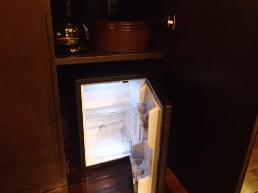 蓼科親湯温泉　客室の冷蔵庫