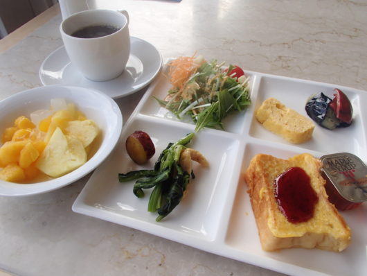 琵琶湖ホテル　朝食ブッフェ 私のお皿